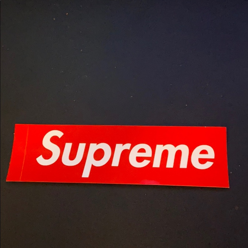 Supreme sticker